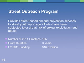 3.3 Emergency Housing Solutions for Runaway and Homeless Youth | PPT
