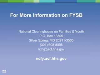 3.3 Emergency Housing Solutions for Runaway and Homeless Youth | PPT