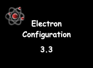 Electron
Configuration
    3.3
 