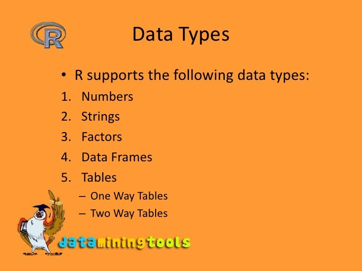 R Datatypes
