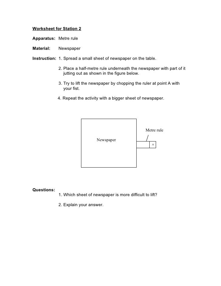 3.3 Understanding Pressure And Atmospheric Pressure