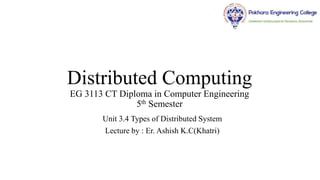 Types of Distributed System | PPTX