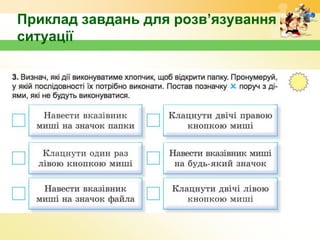 Приклад завдань для розв’язування
ситуації
 