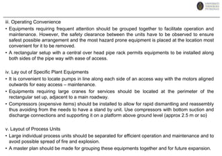 An example of a site/plant layout