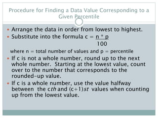 3.4 Measures of Position | PPT