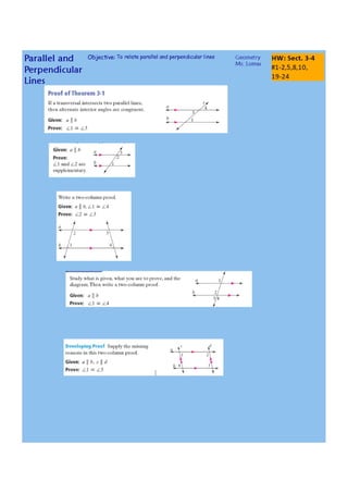 3 4 parallel and perpendicular lines | PDF