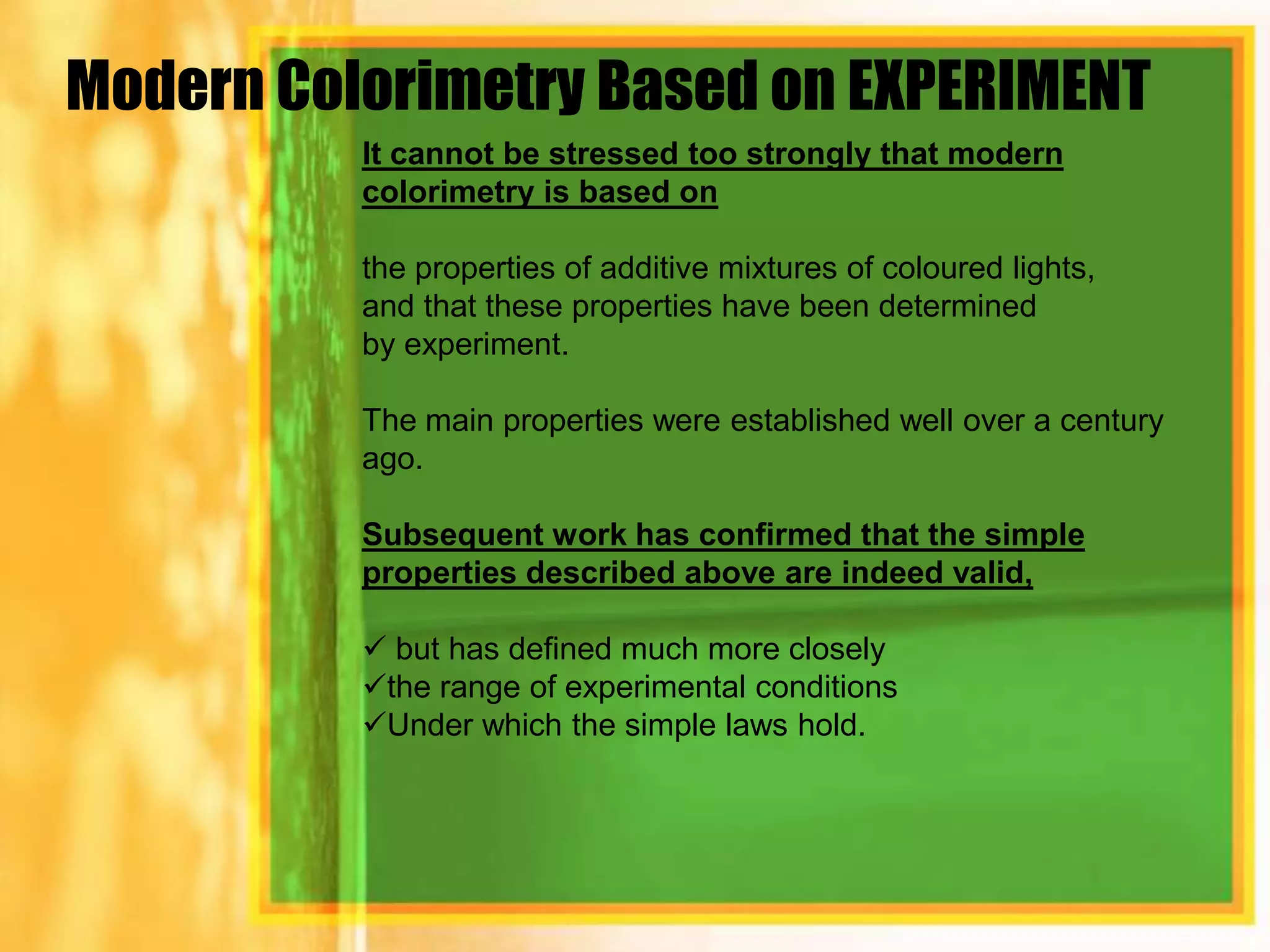 3.4 properties of additive mixture | PPTX
