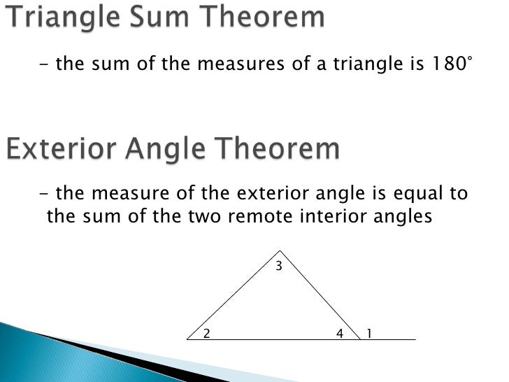 TechMathI 3.4 The Triangle Sum Theorem