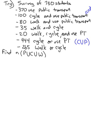 3.4   Application of Set Theory