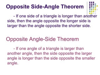 TechMathI - 3.5 - Inequalities in Geometry | PPT