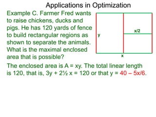 3.6 applications in optimization | PPTX