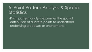 Comprehensive Geospatial Data Management, Network Analysis, and 3D ...