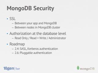 Webinar: General Technical Overview of MongoDB | PDF