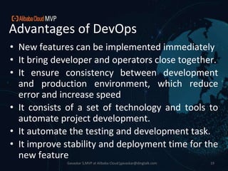 Devops with Alibaba Cloud | PPTX