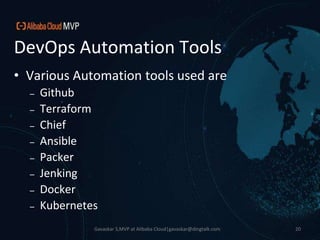 Devops with Alibaba Cloud | PPTX
