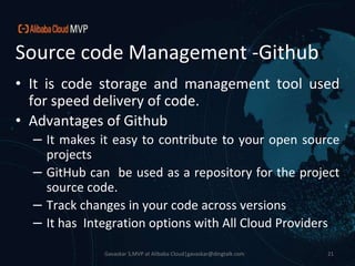 Devops with Alibaba Cloud | PPTX