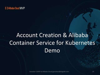Devops with Alibaba Cloud | PPTX