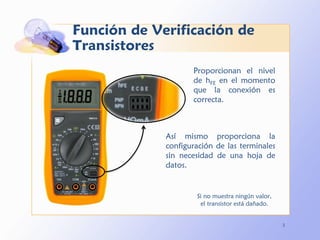3.8. Prueba de Transistores | PDF
