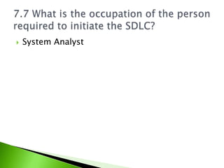    System Analyst
 