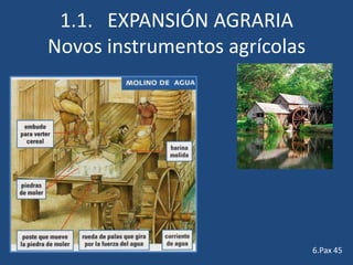1.1. EXPANSIÓN AGRARIA
Novos instrumentos agrícolas




                               6.Pax 45
 