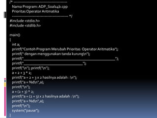3 adp operator | PPTX