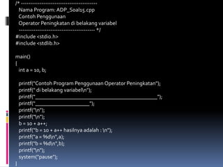 3 adp operator | PPTX