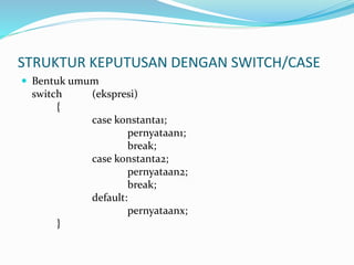 3.adp struktur keputusan | PPT
