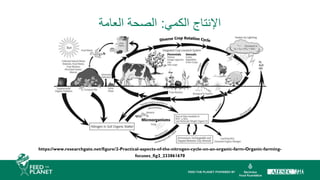 ‫الكمي‬ ‫اإلنتاج‬
:
‫العامة‬ ‫الصحة‬
https://www.researchgate.net/figure/2-Practical-aspects-of-the-nitrogen-cycle-on-an-organic-farm-Organic-farming-
focuses_fig2_233861670
 