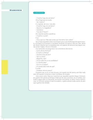 4 caderno do professor
| LÍNGUA PORTUGUESA
100 caderno do professor
64
4 caderno do professor
 