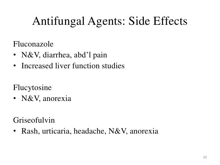 Diflucan Side Effects Liver