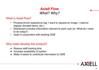 Status update: Axiell Roadmap/ New features | PPTX
