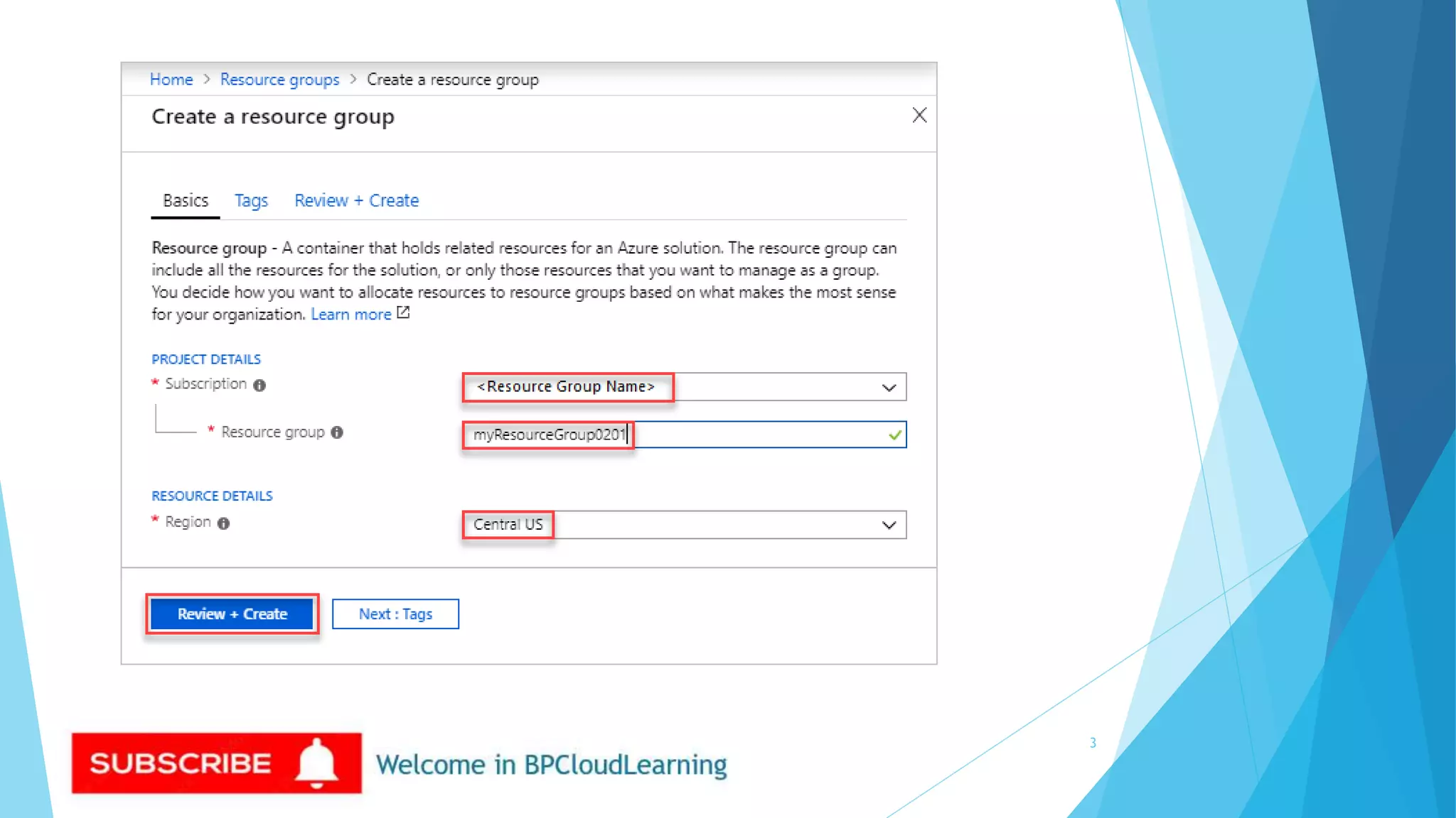 Welcome in BPCloudLearning 3
 