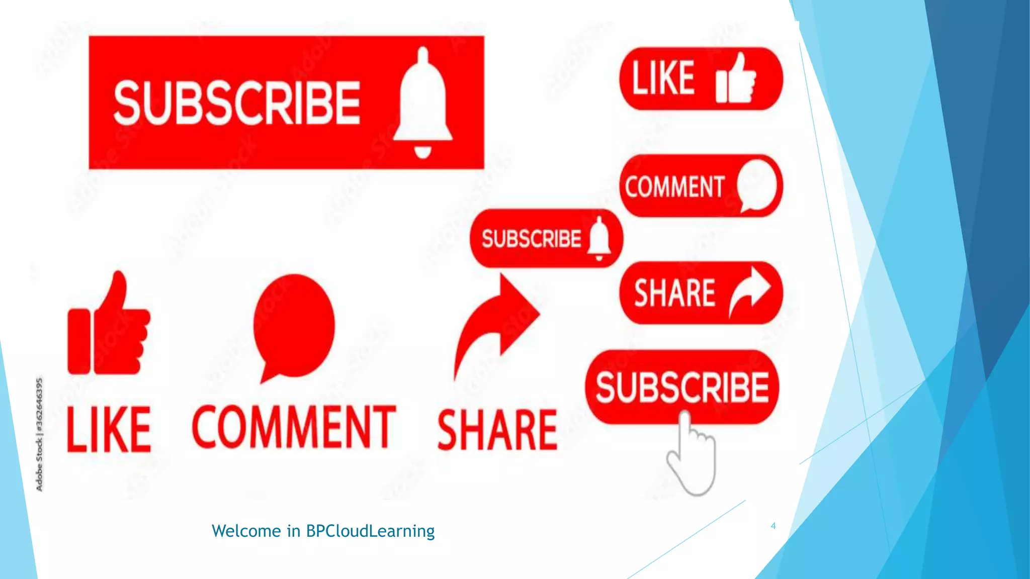 Thank You
Welcome in BPCloudLearning 4
 