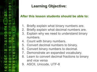 3 - B - Understanding Binary Numbers.ppt