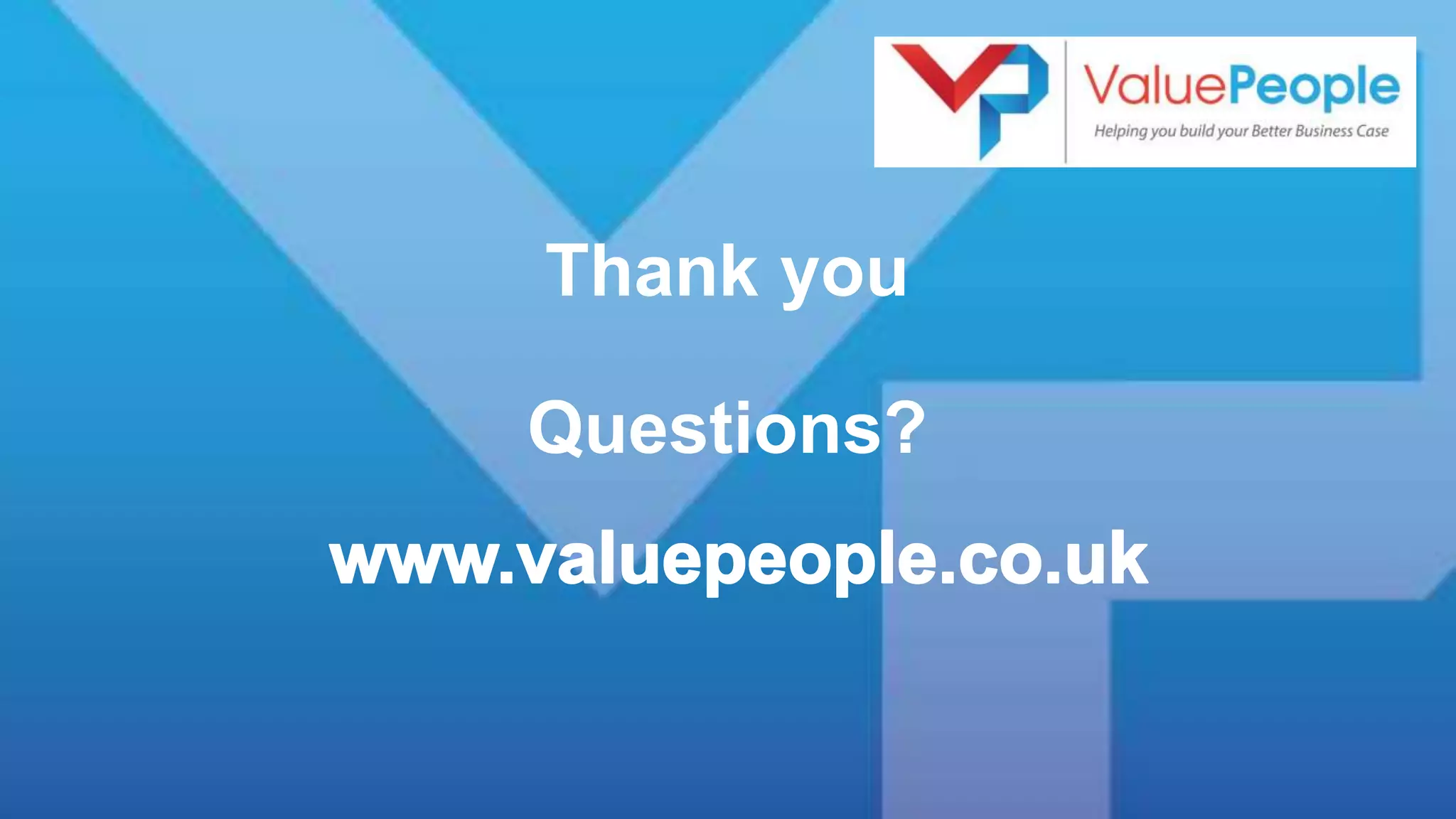 Thank you
Questions?
 