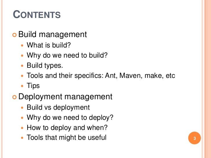 02 build and deployment management build types