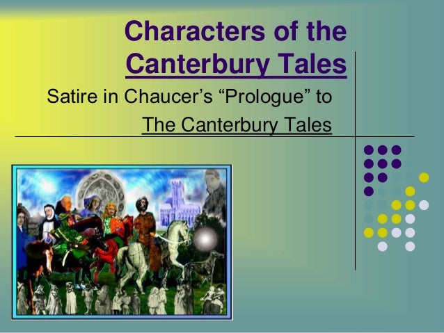 An analysis of chausers the canterbury tales