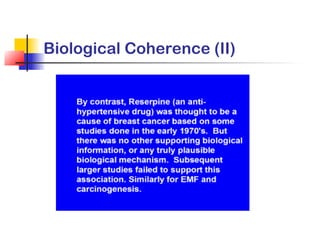 Biological Coherence (II)
 