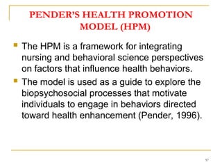 Hpm Model 3 - CHN -Conceptual Models in Community Health Nursing.ppt
