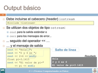 Introduccion al Lenguaje de Programación C++ | PPT