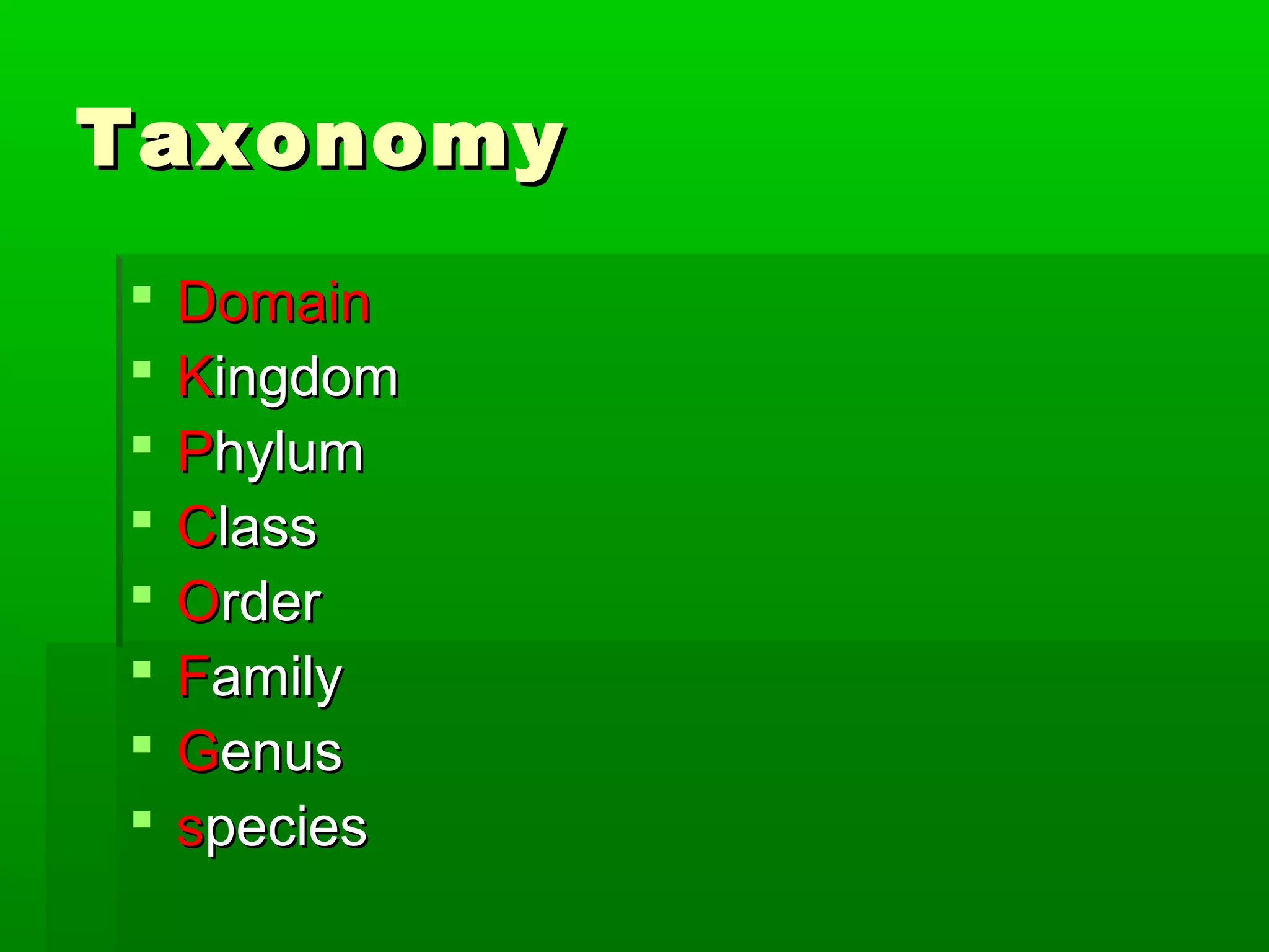 3 classification of microorganisms | PPT
