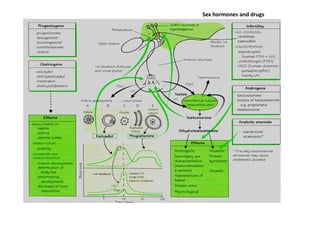 Sex hormones and drugs
 