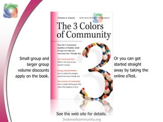 3 colors-of-community | PPTX