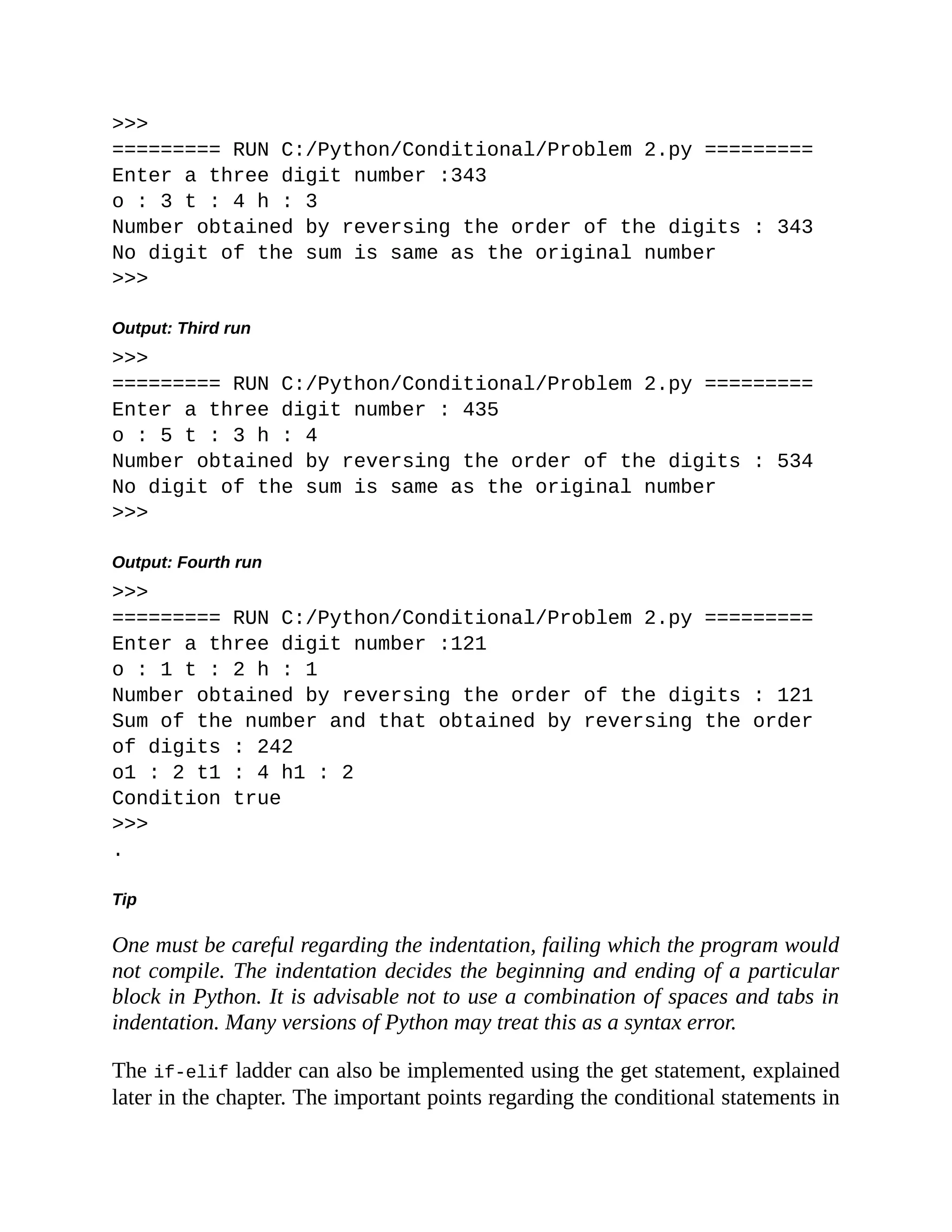 Conditional Statements | PDF