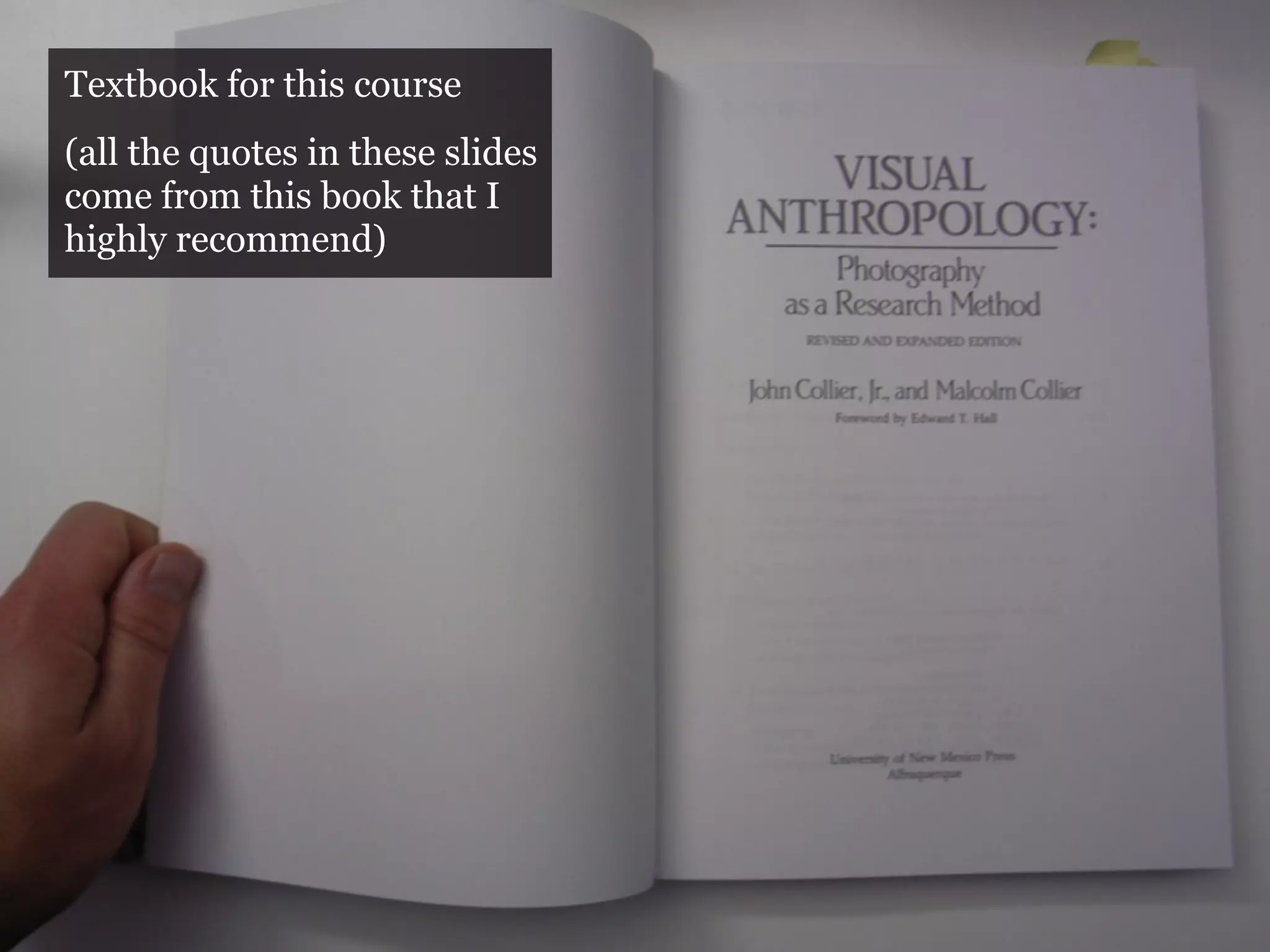 Textbook for this course
(all the quotes in these slides
come from this book that I
highly recommend)
 