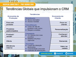 Tendências Globais que impulsionam o CRM
 