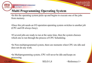 Types of Operating System | PPTX