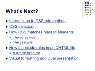 CSS Essentials for Website Development.ppt