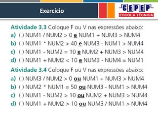 Exercício
 