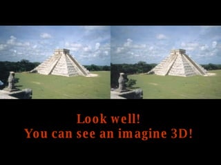 Look well! You can see an imagine 3D! 